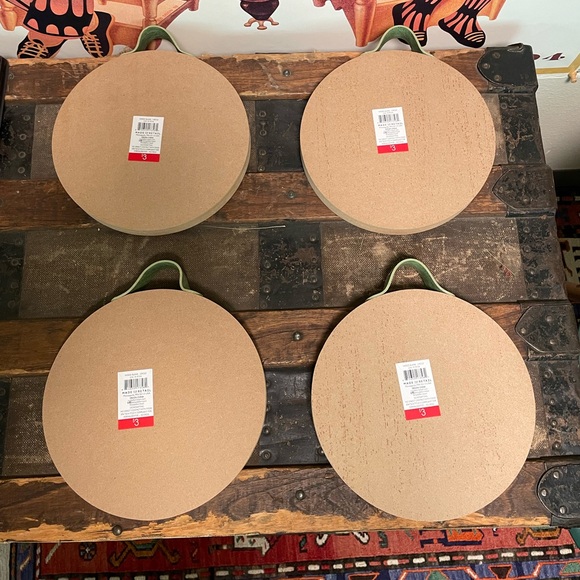 Wood Rounds With Handles (4)- Display, Decor, Crafts - Picture 4 of 13